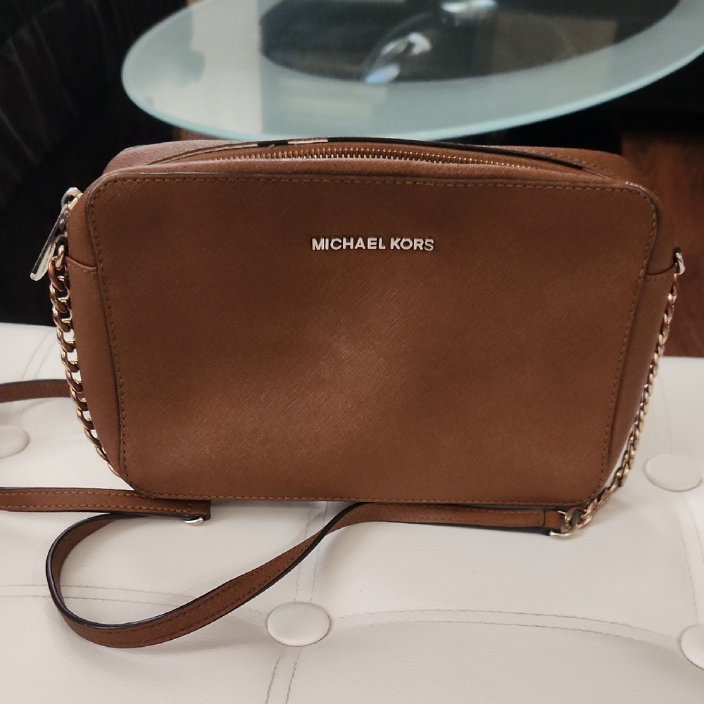 Michael Kors Tan Crossbody Bag